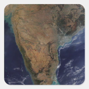 Southern India 2 Square Sticker