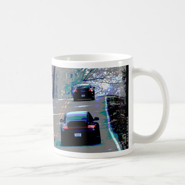 Southern Indiana Morning Drive Coffee Mug (Right)