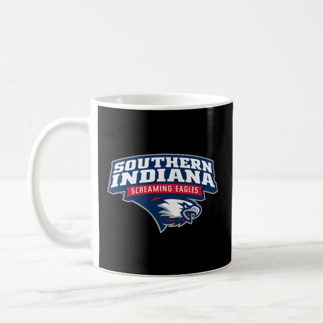 Southern Indiana Screaming Eagles Icon Officially  Coffee Mug (Left)