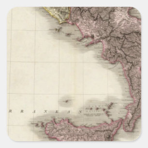 Southern Italy Square Sticker