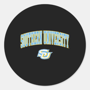 Southern Jaguars Arch Over Classic Round Sticker