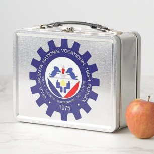 Southern Leyte Philippines School Logo Metal Lunch Box