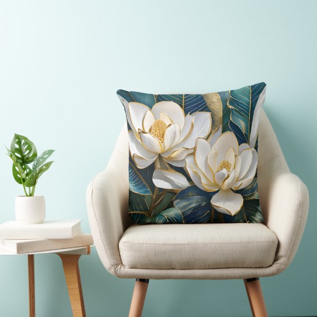 Southern Magnolia Art Cushion (Chair)