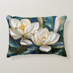 Southern Magnolia Art Decorative Cushion
