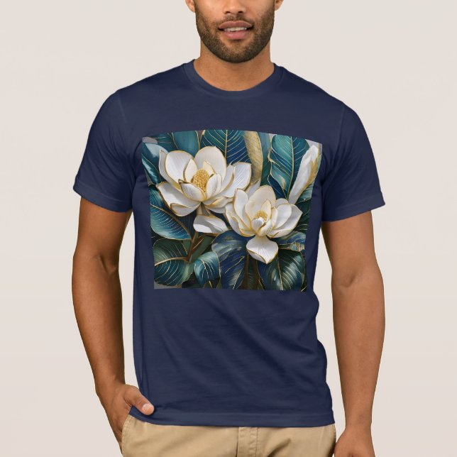 Southern Magnolia Art T-Shirt (Front)