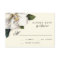 Southern Magnolia Botanical Wedding RSVP Card