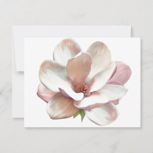 Southern Magnolia flat note card