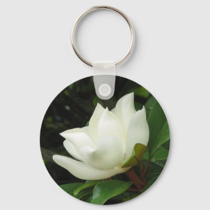 Southern Magnolia Key Ring