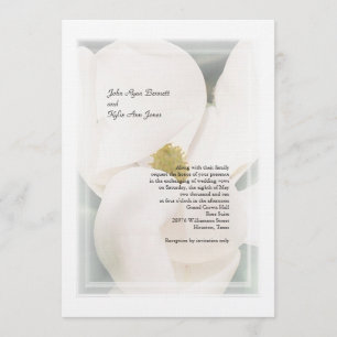 Southern Magnolia Wedding Invitations