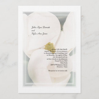 Southern Magnolia Wedding Invitations