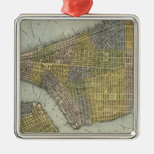 Southern New York City Metal Tree Decoration