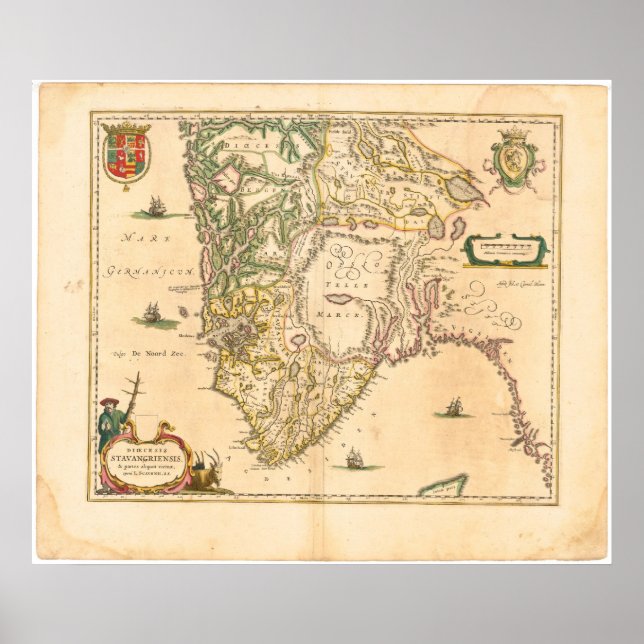 Southern Norway Poster (Front)