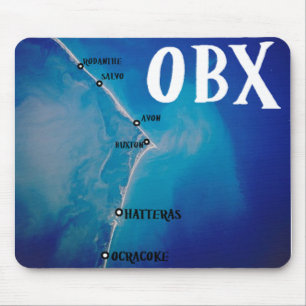 Southern OBX map Mouse Mat
