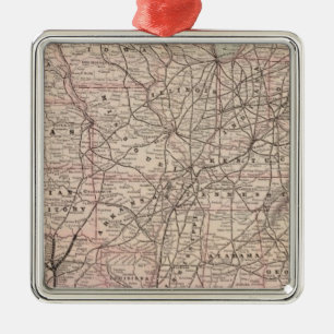 Southern Pacific Company Metal Tree Decoration