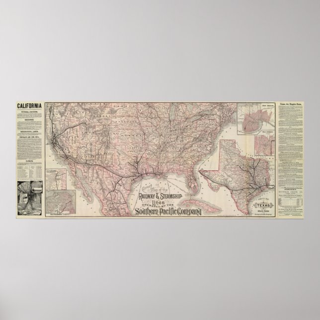 Southern Pacific Company Poster (Front)