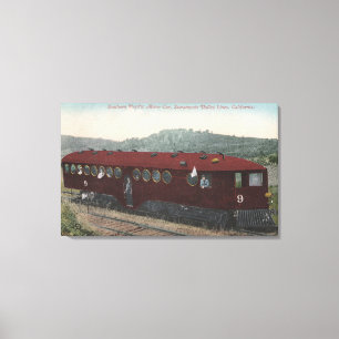 Southern Pacific Motor Car Canvas Print