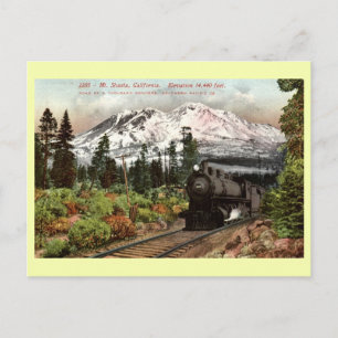Southern Pacific Mt. Shasta 1912 Vintage Postcard