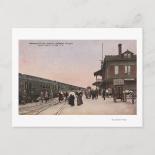 Southern Pacific Railroad Station Postcard