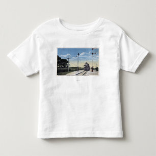 Southern Pacific Railroad to Pajaro Toddler T-Shirt