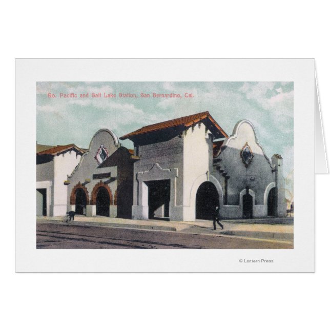 Southern Pacific & Salt Lake Station (Front Horizontal)