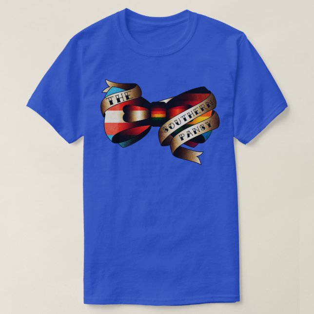 Southern Pansy Pride T-Shirt (Design Front)