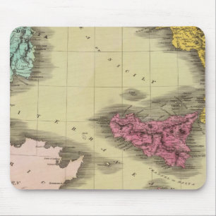 Southern Part of Italy Mouse Mat