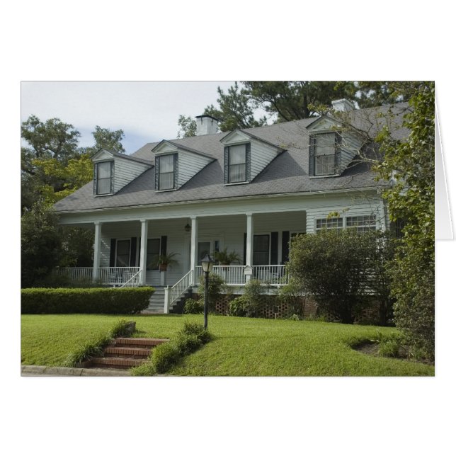 Southern Plantation Home Card (Front Horizontal)