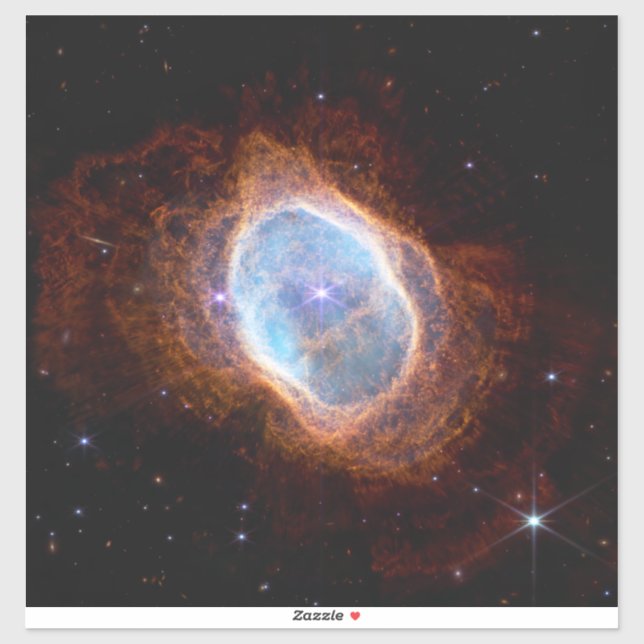 Southern Ring Nebula Space James Webb Telescope (Sheet)
