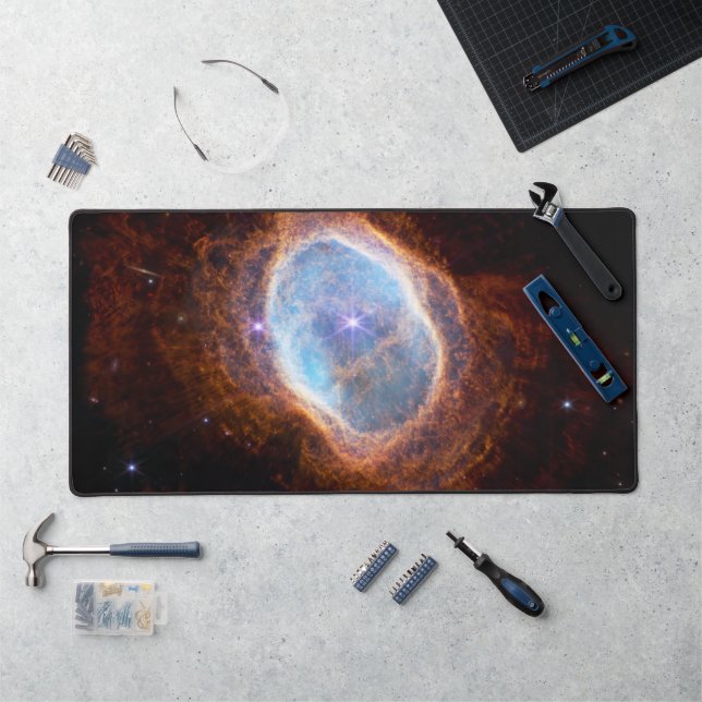 Southern Ring Nebula Space James Webb Telescope Desk Mat (Workstation)