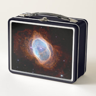 Southern Ring Nebula Space James Webb Telescope Metal Lunch Box