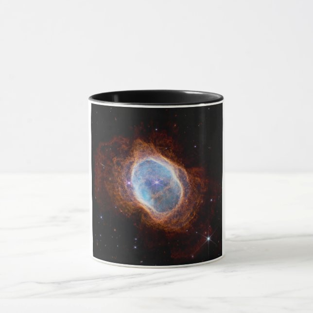 Southern Ring Nebula Space James Webb Telescope Mug (Center)