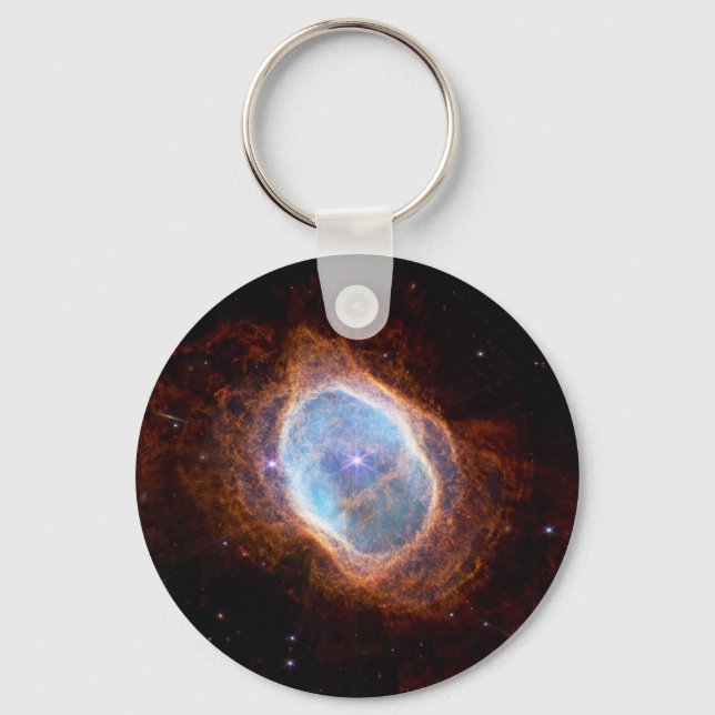 Southern Ring Nebula, Space NASA James Webb   Key Ring (Front)