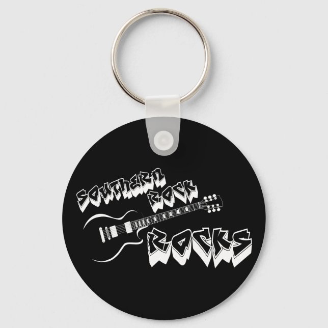 Southern rock music key ring (Front)