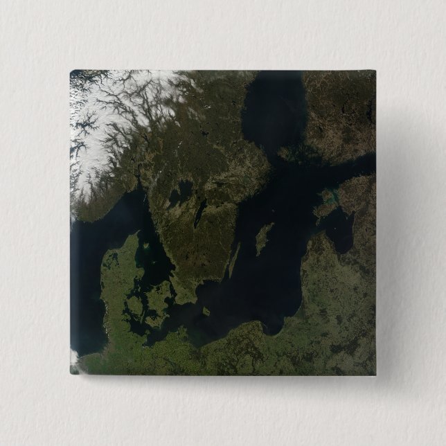 Southern Scandinavia 15 Cm Square Badge (Front)