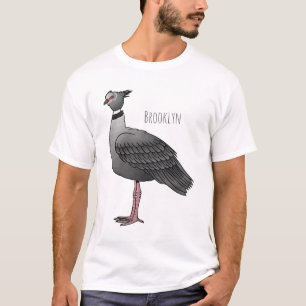 Southern screamer bird cartoon illustration  T-Shirt