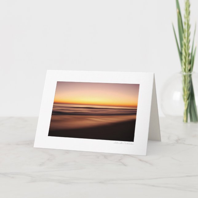 Southern Shores Daybreak Frameable Photo Card (Front)