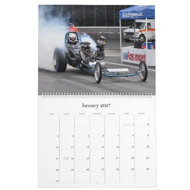 Southern Slingshots 2010 Calendar (Jan 2027)
