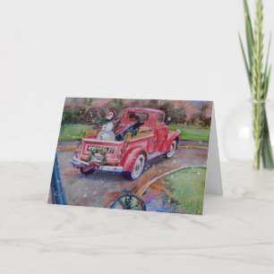 Southern Snowman Holiday Card