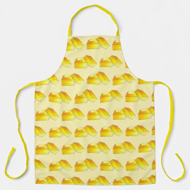 Southern Soul Food Cornbread Corn Bread Butter Apron (Front)