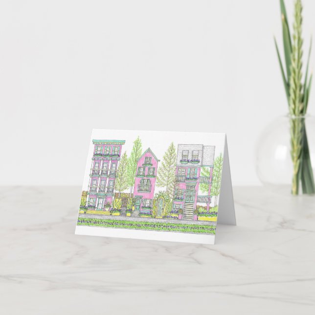 Southern Spring City Notecard (Front)