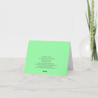 Southern Spring Green Notecards