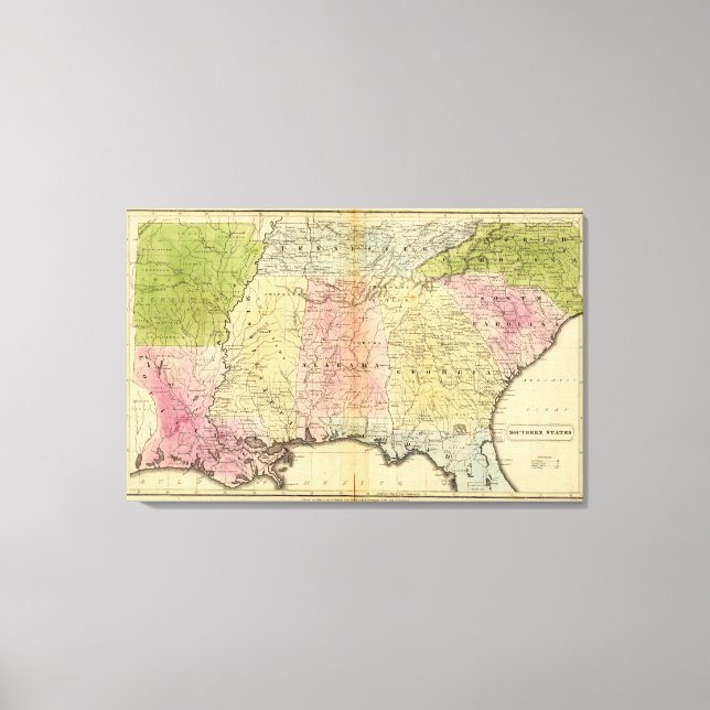 Southern States Canvas Print (Front)
