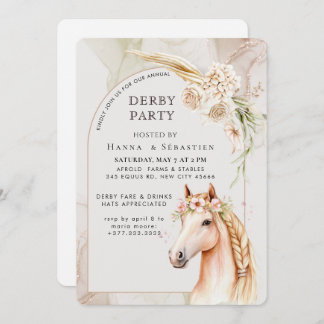 Southern Style Derby Party Invitation