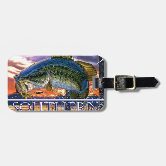 Southern Traditions Bass 1.jpg Luggage Tag (Front Horizontal)