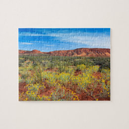 Southern Utah Desert Wildflowers Jigsaw Puzzle