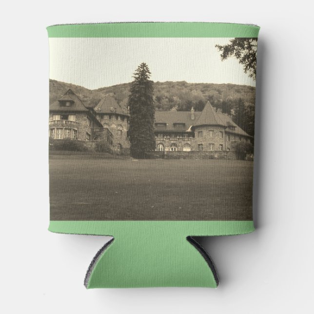 Southern Vermont College Mansion, Bennington Can Cooler (Front)