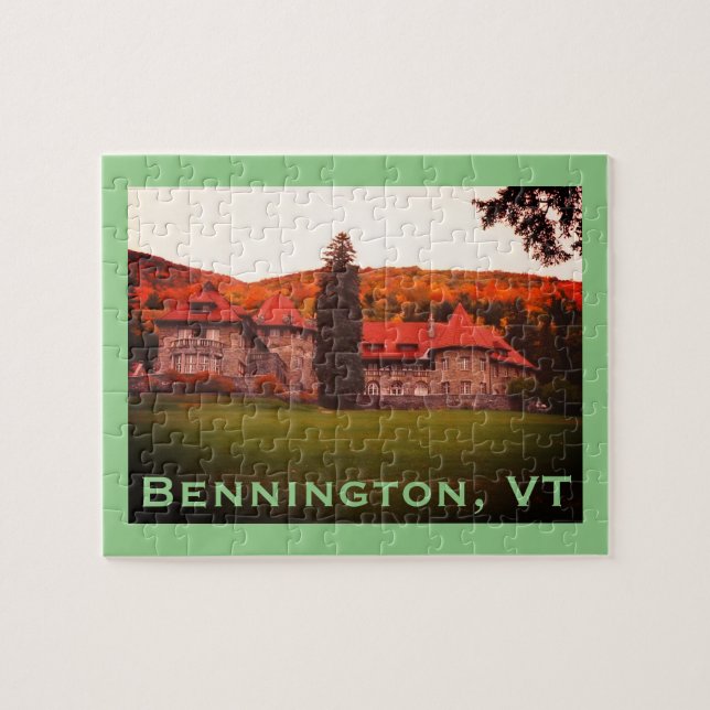 Southern Vermont College Mansion, Bennington Jigsaw Puzzle (Horizontal)