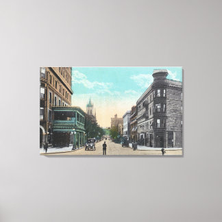 Southern View of Chenango St from Arlington Canvas Print