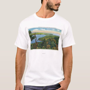 Southern View of Lake from Split Rock Light T-Shirt