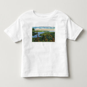 Southern View of Lake from Split Rock Light Toddler T-Shirt
